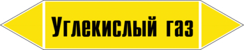 Маркировка трубопровода "углекислый газ" (пленка, 126х26 мм) - Маркировка трубопроводов - Маркировки трубопроводов "ГАЗ" - Магазин охраны труда ИЗО Стиль